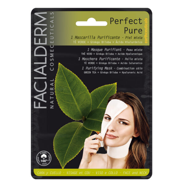 Mascarilla facial Perfect Pure con Té verde