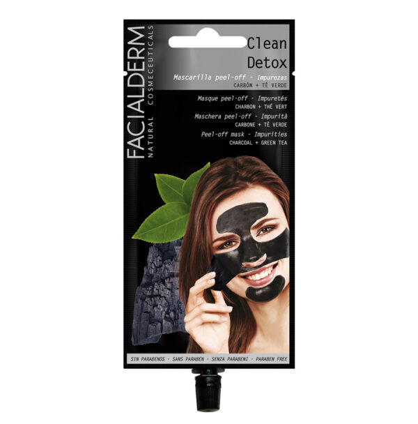 Mascarilla facial Peel-Off Clean Detox - Impurezas 3 usos